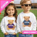 Kids Make It Yours™ ‘Touchdown Teddy’ Crewneck Sweatshirt