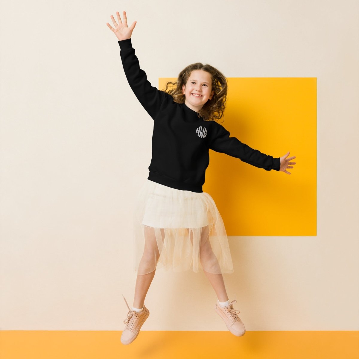 Kids Monogrammed Crewneck Sweatshirt