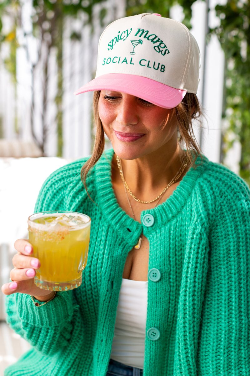 'Spicy Margs Social Club' Snapback Trucker Hat
