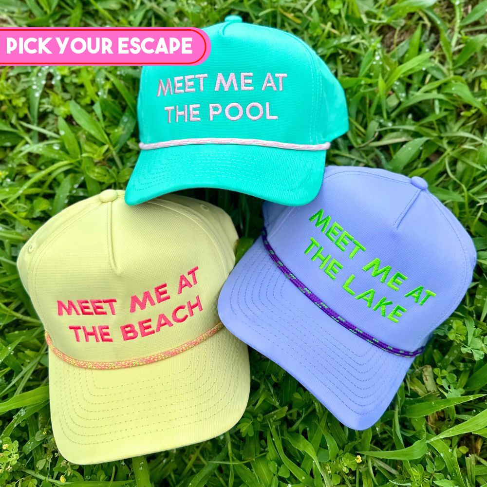 Summer Escape Snapback Rope Hat