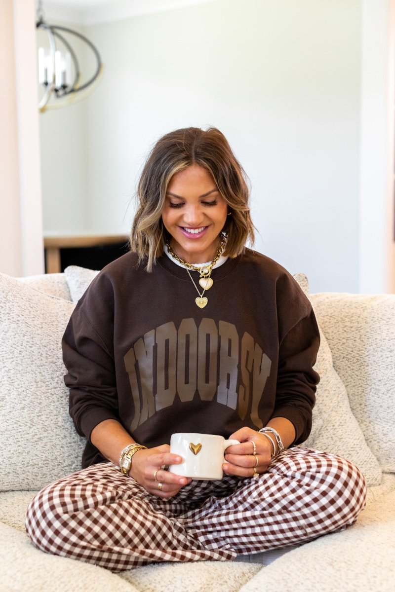 UM X @livinwithMB PUFF 'Indoorsy' Crewneck
